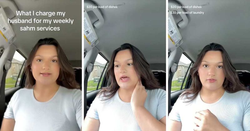 Stay-At-Home-Mom bills husband weekly for house work, says it’s time women stopped working for free