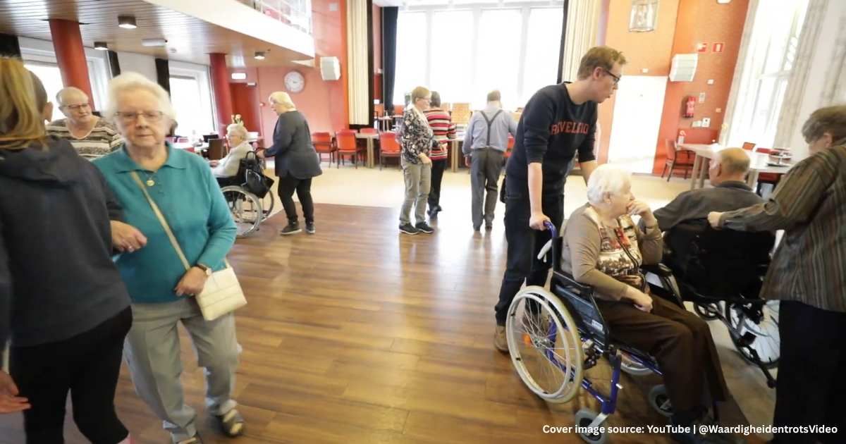 Students can live in this Dutch nursing home for free — but on one unusual condition
