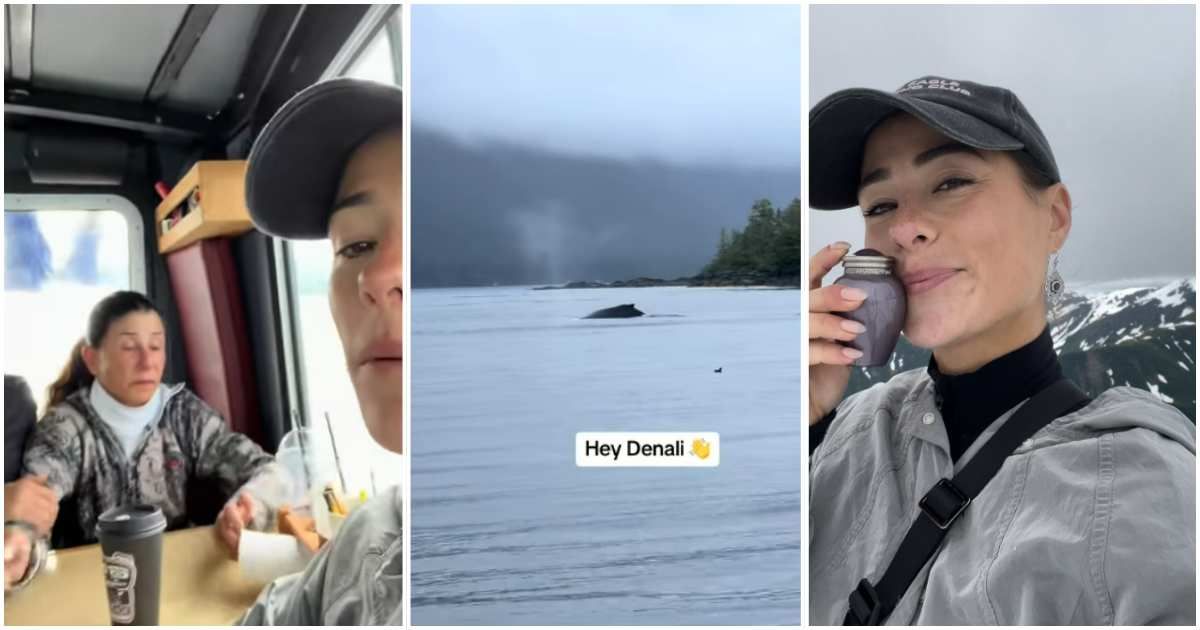 She asked her late sister to send a 'sign' during the family trip to Alaska — then they spotted it