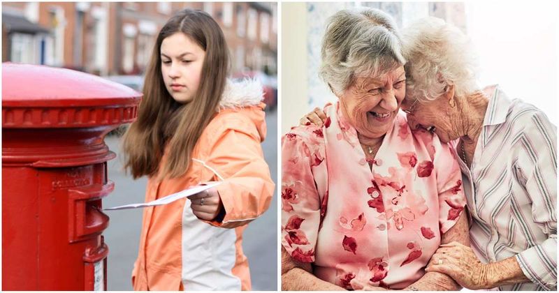 Pen pals since age 11 finally meet after 70 years — their first hug was worth the wait