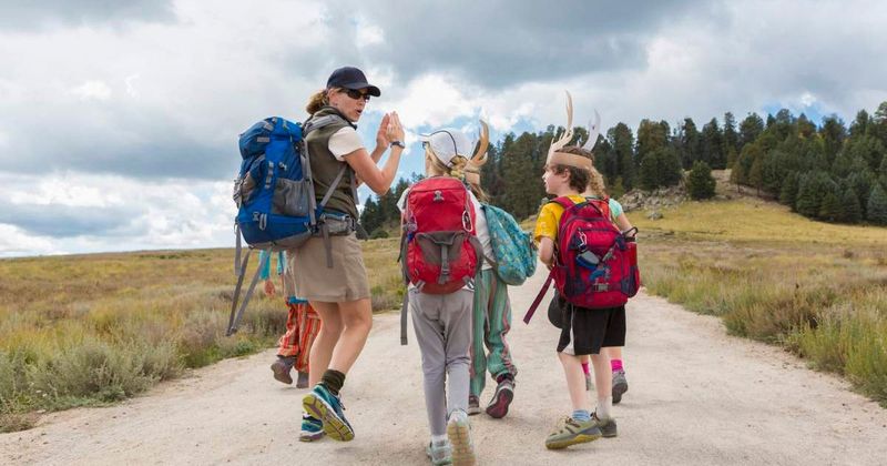 This high school sends students hiking instead of a regular detention — and it actually works