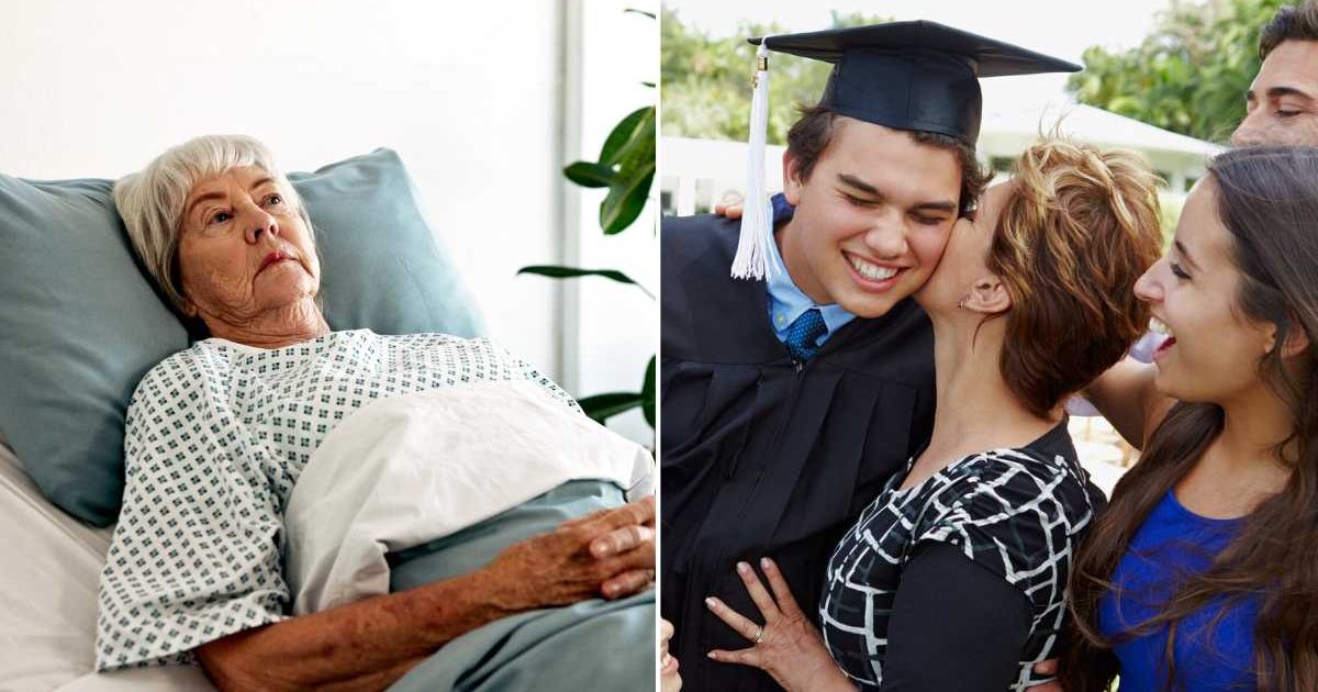 Georgia school holds graduation 1 year early for student, so his terminally ill mom could see him graduate