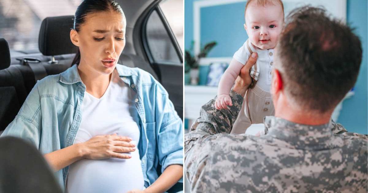 Police officer turns midwife for woman giving birth in a car — now he's a part of their family tradition