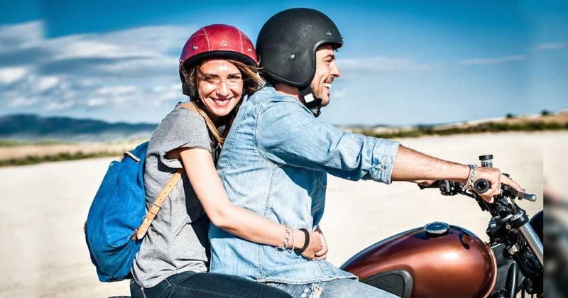 Husband gifts dying wife priceless memory as she asks for one last thrilling motorbike  ride