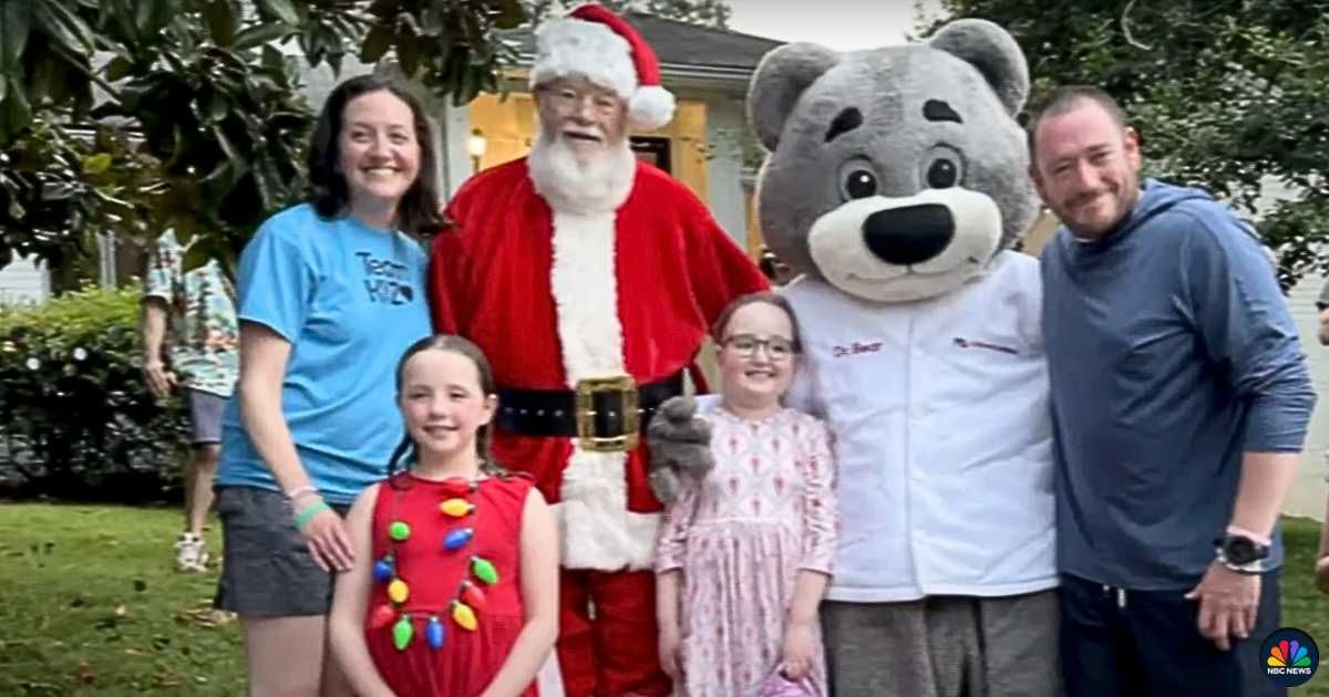 Girl with terminal cancer wanted one last Christmas — so the neighborhood brought December to July