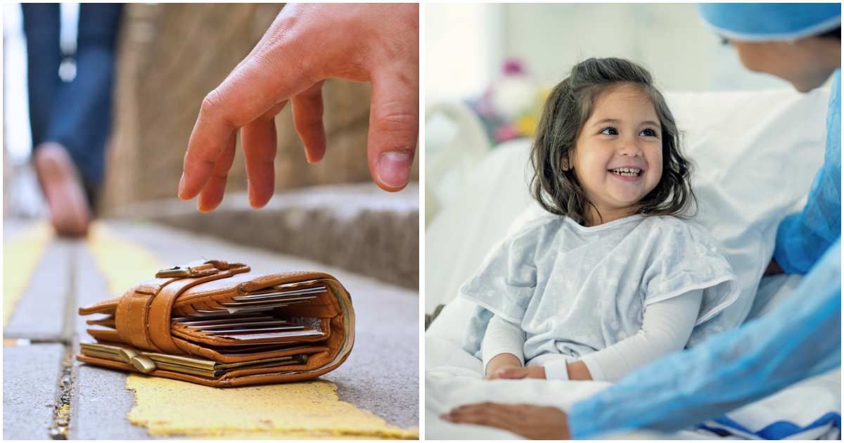 Man returns wallet with 'down-payment for a life-saving surgery' — ends up gaining a niece