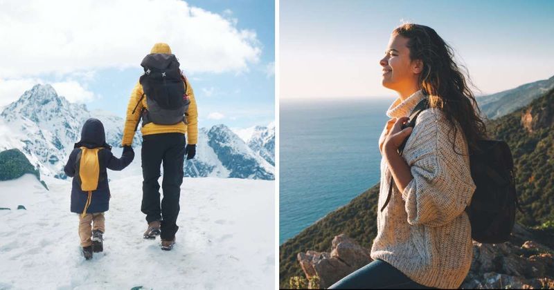 Doctors said she would never walk again — 3 years later, she hiked to her late dad's final resting place