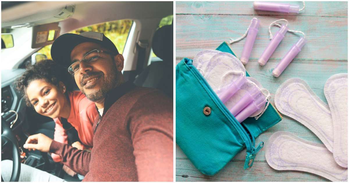 Dad guides daughter through period anxiety — and dads everywhere should be taking notes