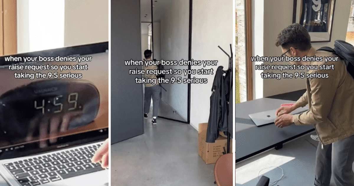 Employee starts leaving work at 5 pm after boss denies him a raise: 'I am packing up at 4:58'