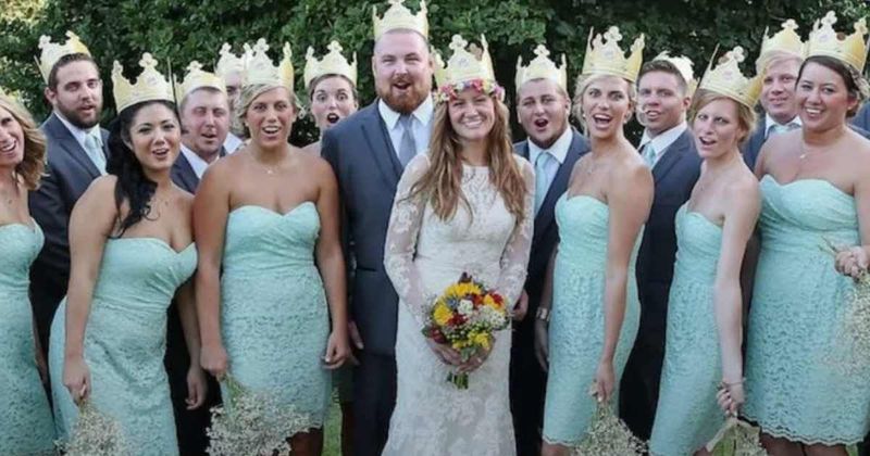 When Burger met King: Fast-food chain sponsors couple's wedding after realizing their names were a perfect match