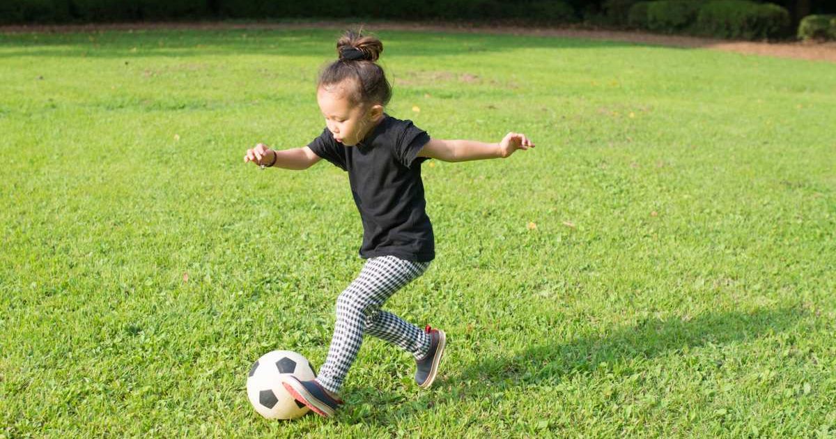 She cried after being told 'girls can't play football' — but her Mom intervened with a priceless life lesson 
