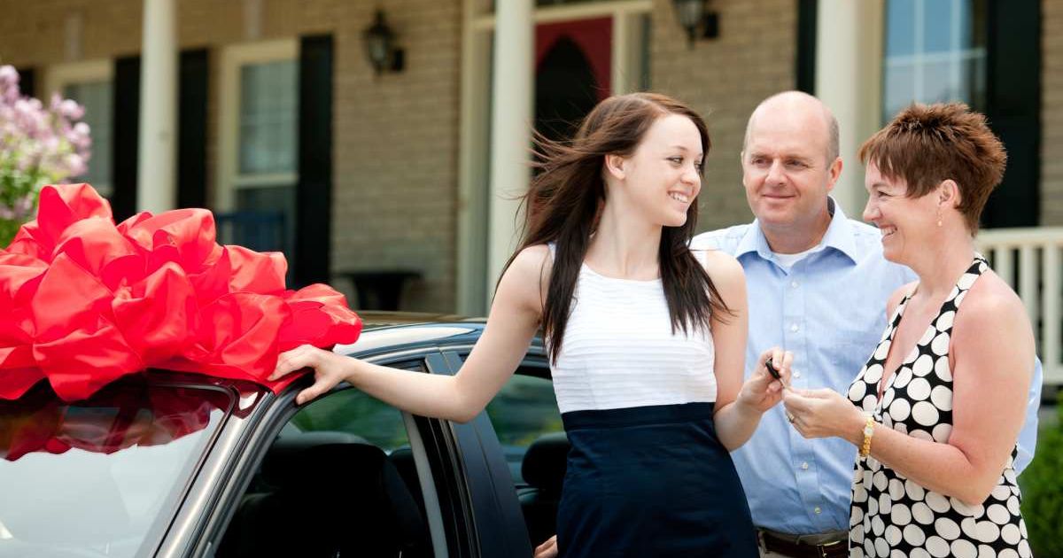 Parents buy daughter a new car but only on the condition that she pay $50/month, sparking debate