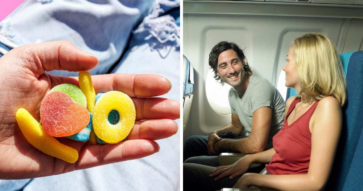Man gave crying co-passenger a pink candy. Years later, she sent him a poem that left him speechless