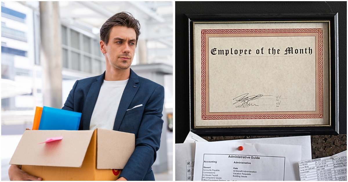 Employee wins 'Top Performer' award weeks after being fired — and it confirms what many always suspected