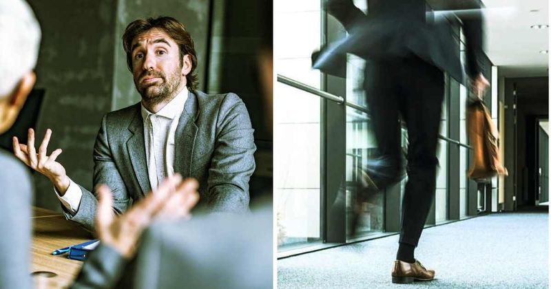 Job seeker bolts mid-interview after two bizarre questions that had nothing to do with the job