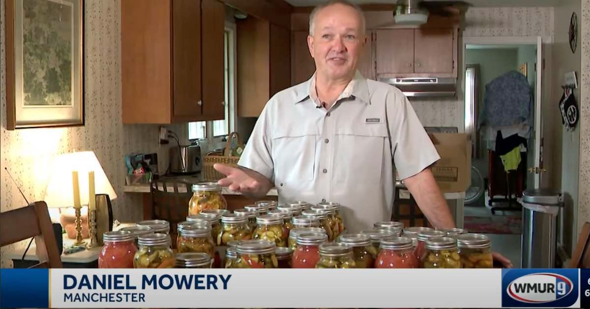 Manchester man has been giving away homemade pickles for free, for decades. Now officials say it’s against the law