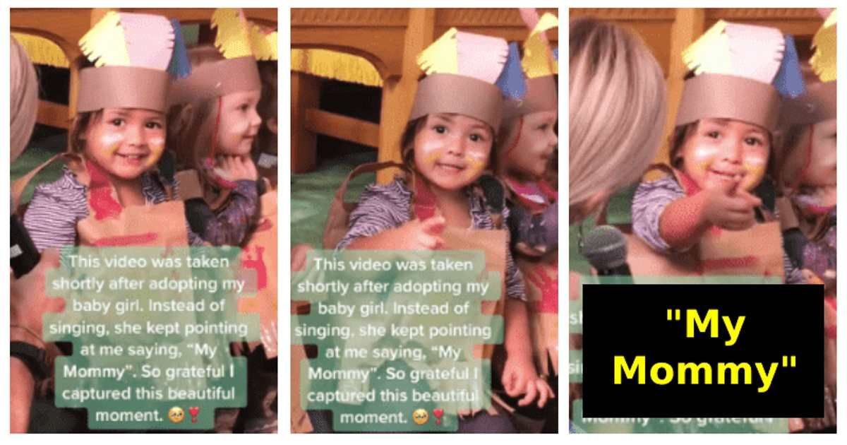 Mom captures the exact moment newly adopted 2-year-old baby realized her 'mommy' wasn't going anywhere