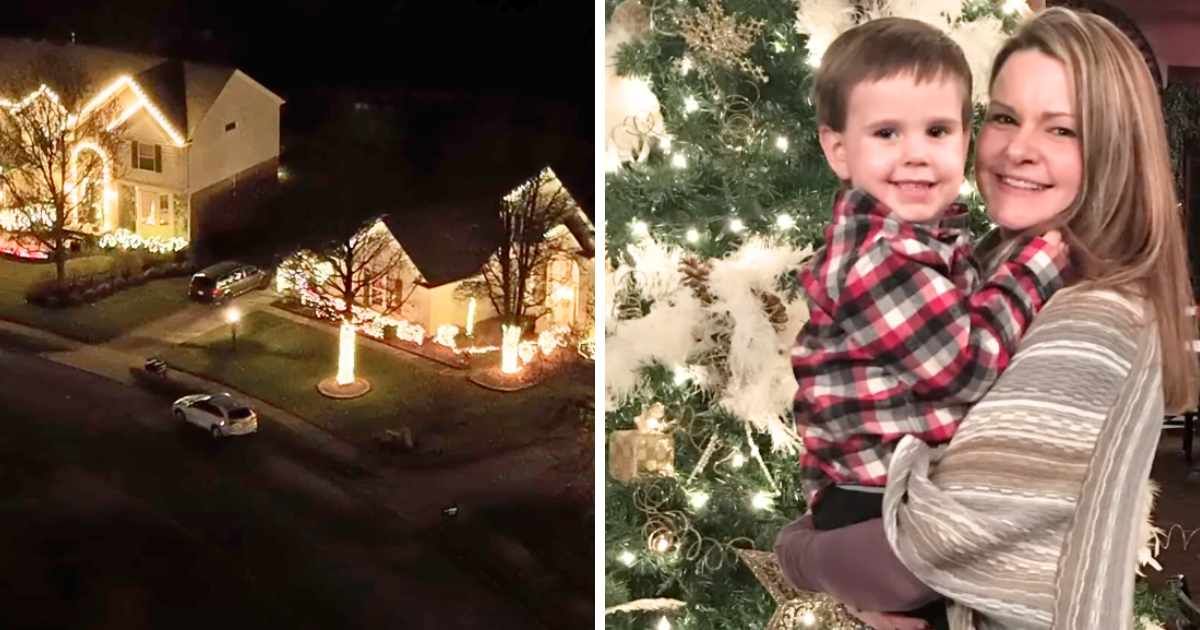 Family celebrates Christmas 120 days early, in August, so ailing mother can join in one last time