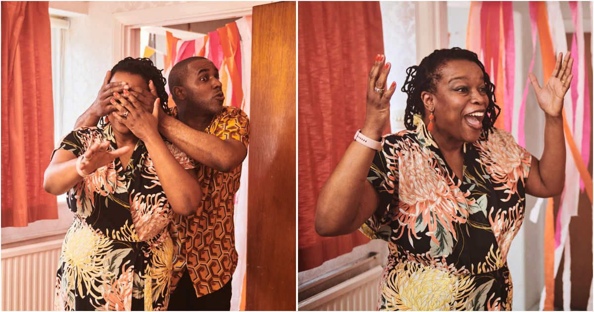 Woman dressed up for friend's 'surprise birthday party' — but her boyfriend had the ultimate twist lined up