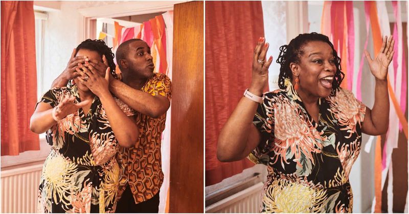 Woman dressed up for friend's 'surprise birthday party' — but her boyfriend had the ultimate twist lined up