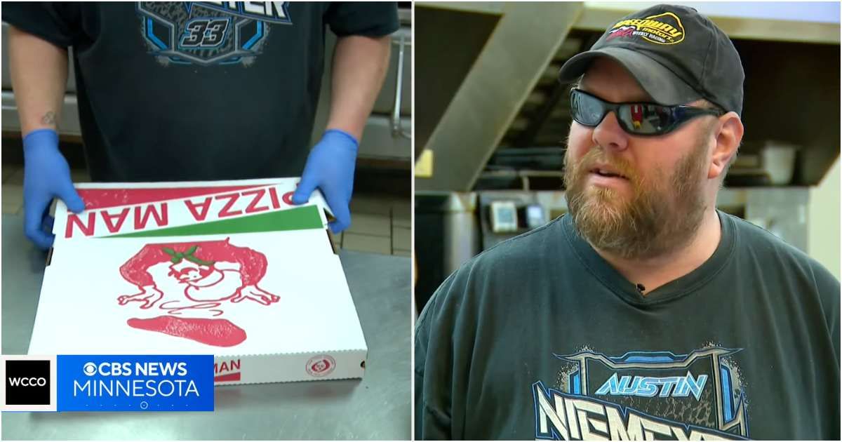 Pizza shop owner was shattered seeing people eat from his dumpster, so he left a note that no one expected