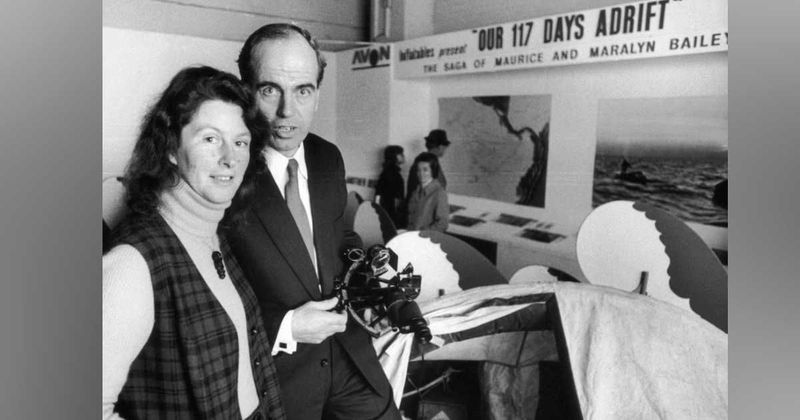 In 1973, a couple sold everything to sail until a whale upended them. They survived 117 days at sea