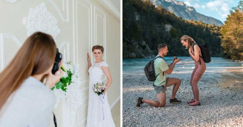 Boyfriend booked photographer-girlfriend for Yosemite event under an alias. She arrived to find him on one knee