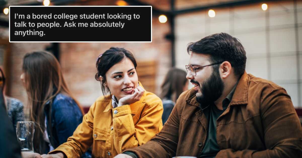 A bored Reddit user posted 'I'm bored' and ended up finding the love of his life