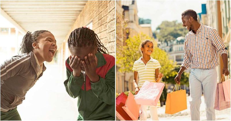 Dad found daughter bullying a classmate so he took them both shopping, and only paid for the victim