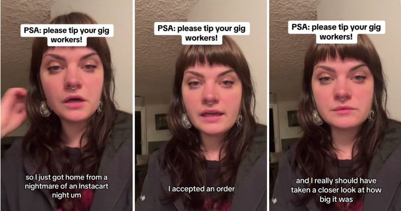 Instacart driver makes a heartbreaking plea after getting $25 tip for delivering 250 items