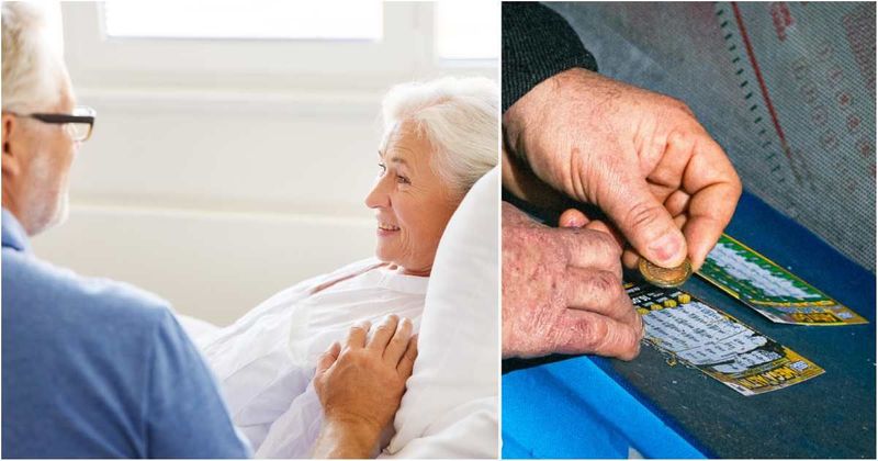 Man struggling to pay wife's medical bills bought $5 scratch-offs at a gas station. It changed their life