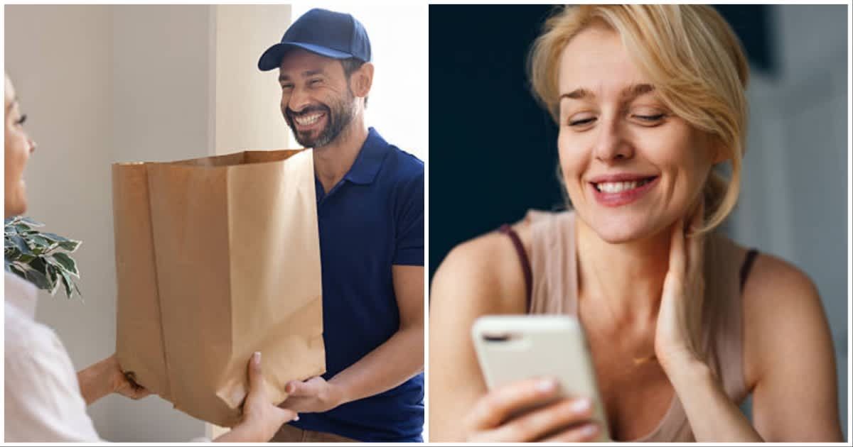 Grubhub driver got 'shy' text from customer he'd just met. 2 years later, she said 'yes' to being soulmates