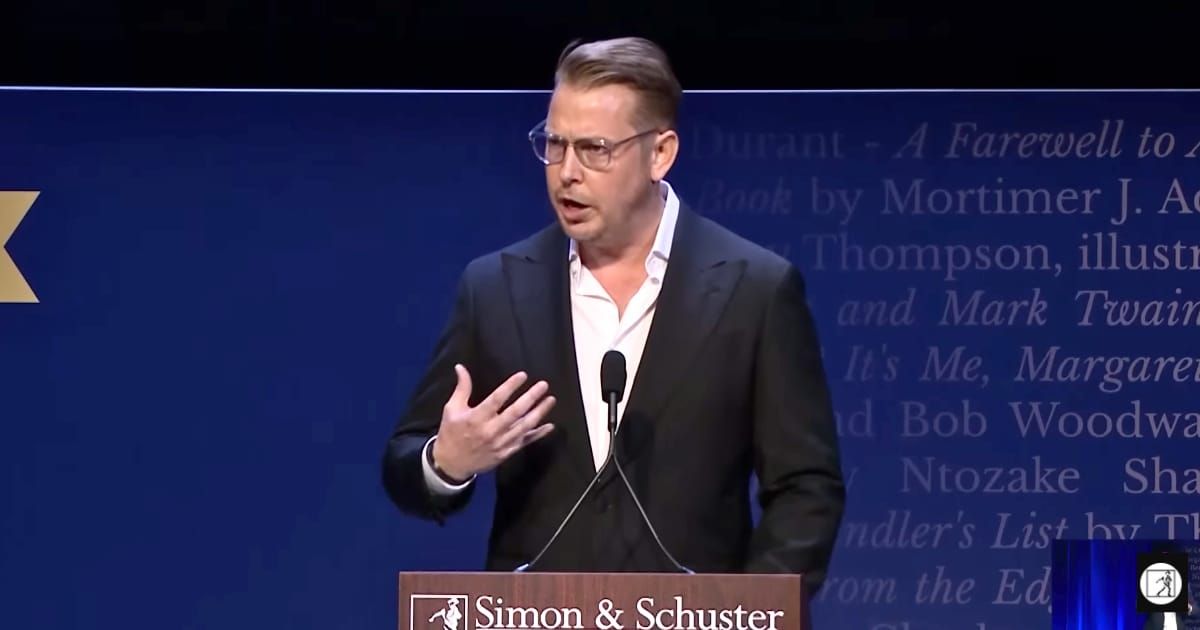 Shy author was forced to give a 'publicity' speech on stage — but he decided to be hilariously honest instead