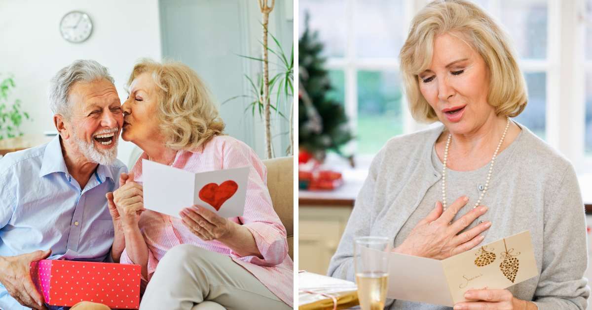 She missed her late husband on their 1st anniversary apart. When she opened the card her kids handed her, she wept