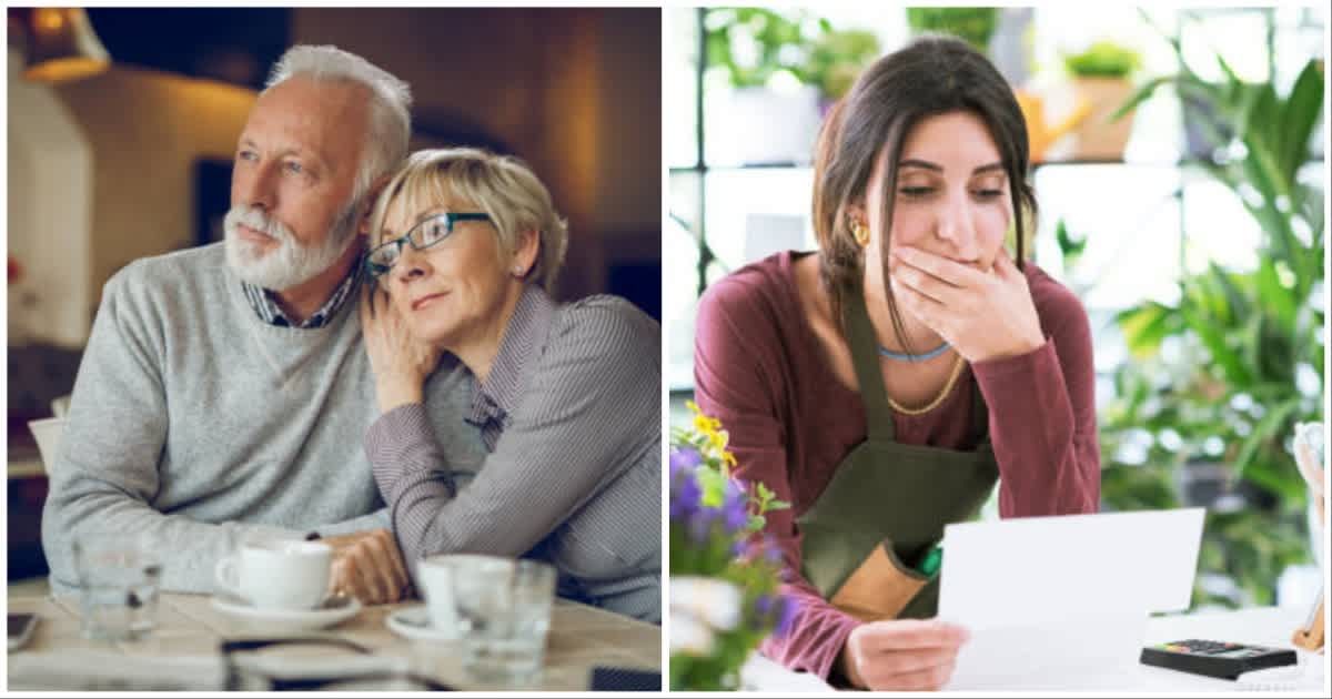 Waitress got a handwritten note from elderly couple mid-shift — and broke down after reading it
