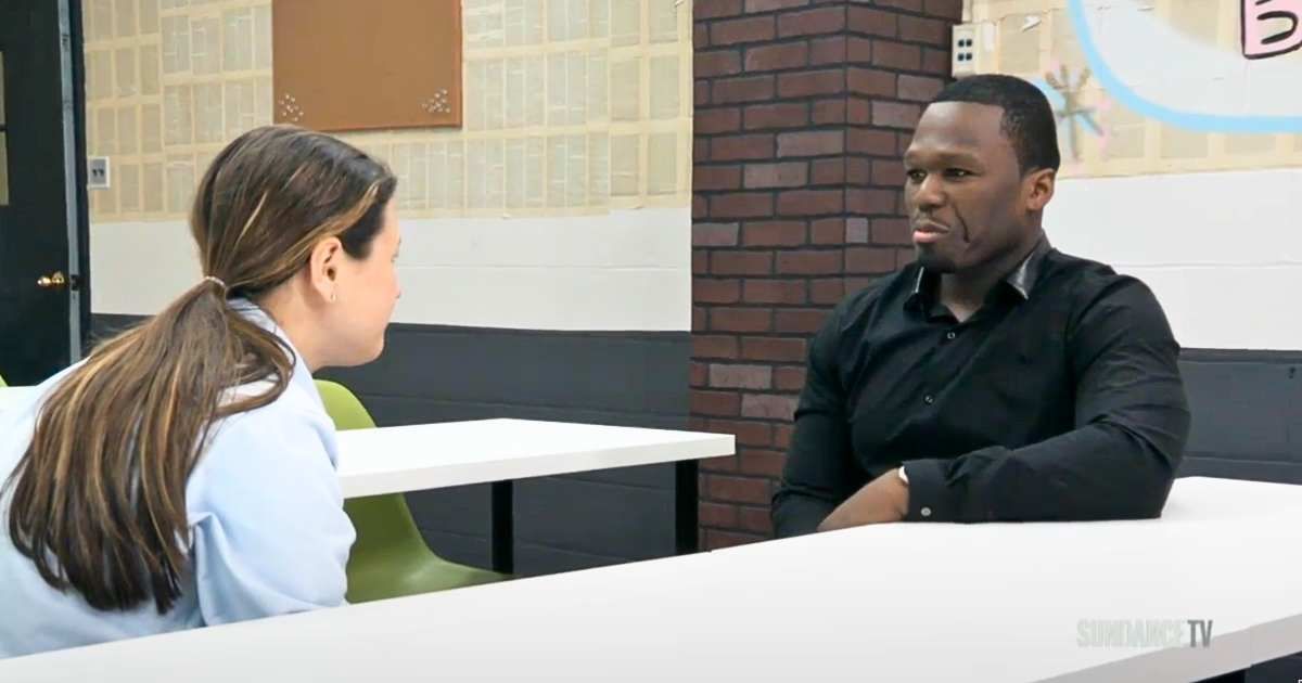 50 Cent donated to an orphanage years ago. When he met a woman he sponsored and rescued, he got emotional