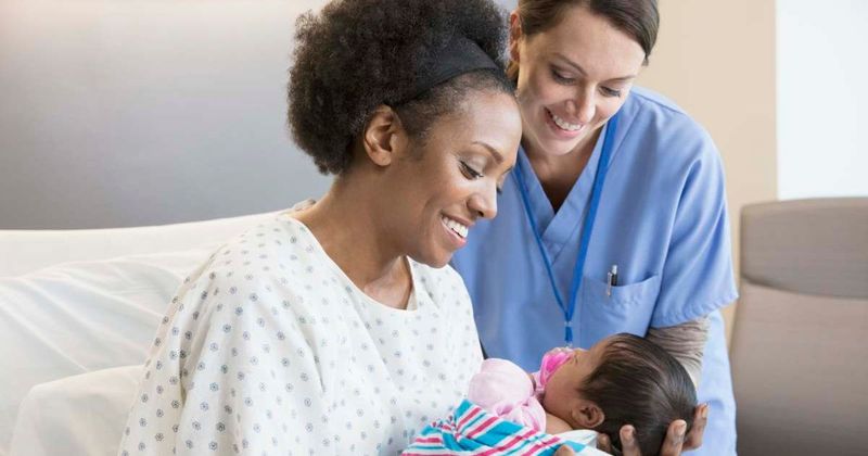 She saved a mother during traumatic labor. 8 years later, she's back as a nurse to thank her guardian angel