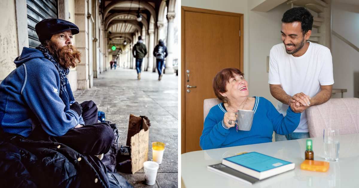 Homeless man turns caregiver for aunt to ensure she doesn't turn homeless:'Can't let her live on the streets'