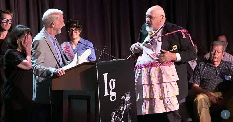 Scientists hold parody Nobel Prize award show and it's judged by actual Nobel laureates