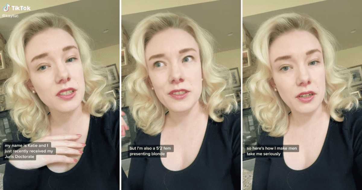 Woman shares simple tip on how she gets men to take her seriously at work