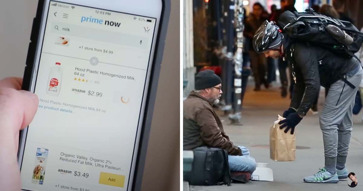 Man ‘hacked’ Amazon Prime's instant delivery — but only to help the homeless