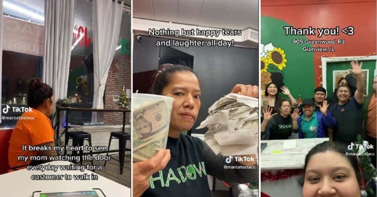 Daughter makes heartbreaking plea for mom's empty Taco shop — the next day, it was flooded with customers