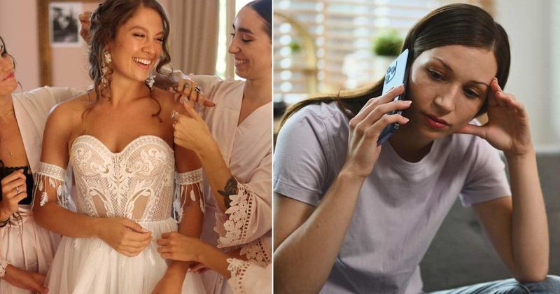 Bride tells 'bridesmaid' sister to skip wedding photos for not fitting the ‘aesthetic.’ She’s ready to walk away