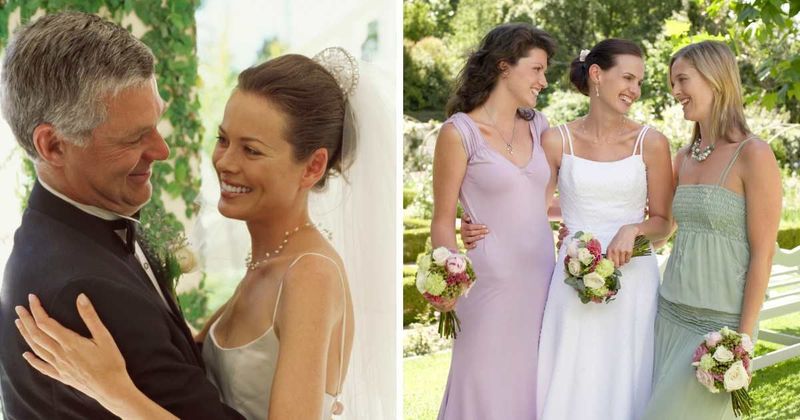 Bride stops father-daughter dance to invite her 3 sisters to join in — the tribute left the wedding party in tears