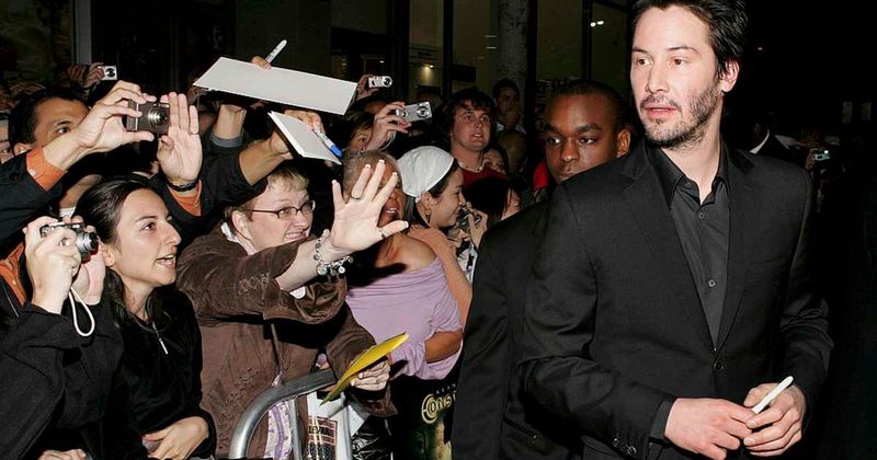 Keanu Reeves once bought an ice cream just to give his autograph to a 16-year-old
