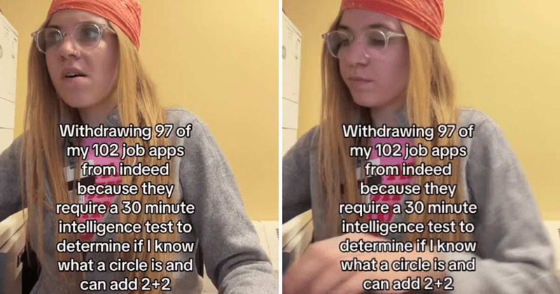 Woman withdraws 97 job applications after she was forced to take 'intelligence tests'
