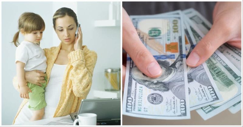 Mom asked babysitter for a 50% discount since one kid slept the whole time but got schooled instead