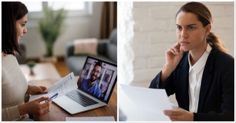 HR realizes job candidate catfished her after he turns up with a foreign accent and amnesia