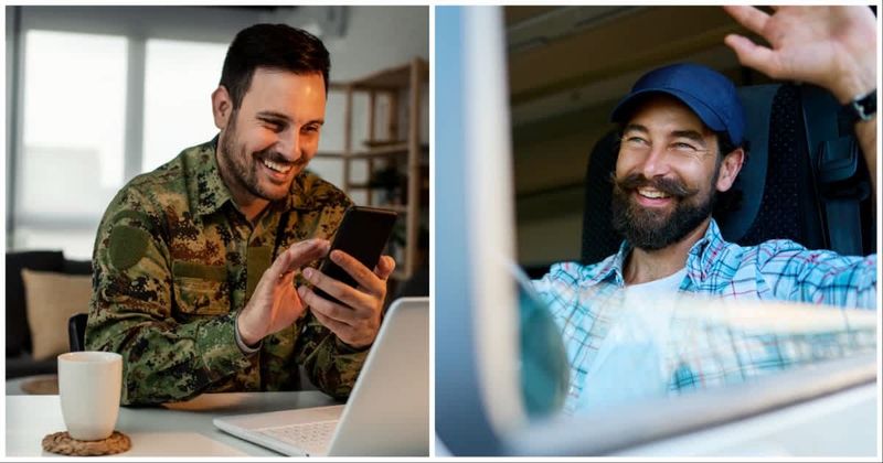 Deployed soldier teases Instacart driver on home camera, 'stop flirting with my wife' — the ending had everyone laughing