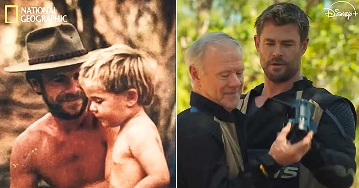 Chris Hemsworth recreated his childhood home for Dad with Alzheimer's. His dad's reaction was priceless